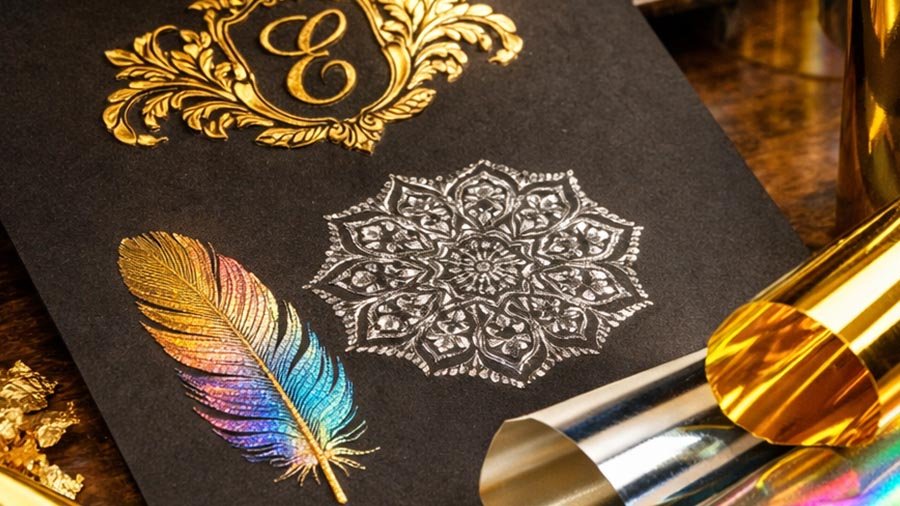 Stamping y pan de oro