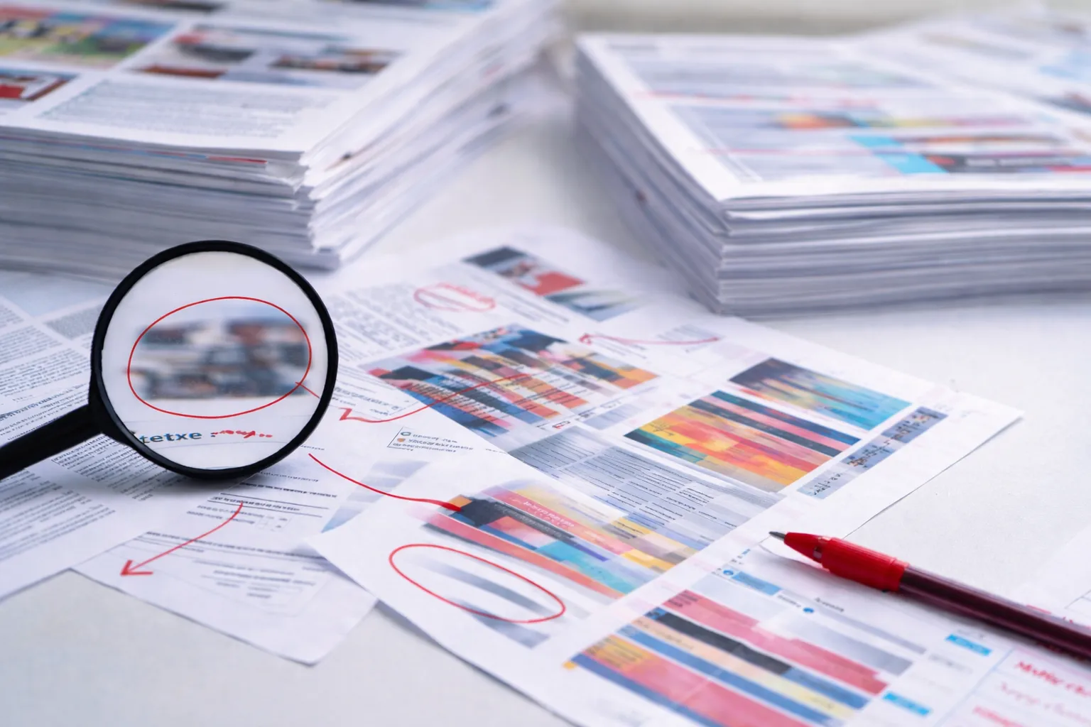 Errores típicos de impresión